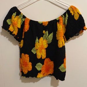 Jamaican nights sexy crop top